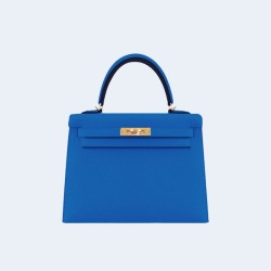 에르메스 켈리백 25 Tanzania blue 백