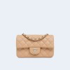 샤넬 미니 플랩백 베이지 & 골드메탈