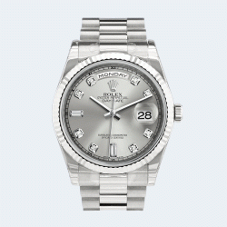 롤렉스 데이데이트31mm 실버 텐포인트 인덱스