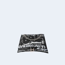 발렌시아가 그래피티 프린트 아워글래스 크러쉬