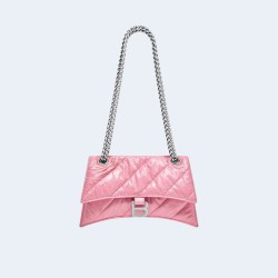 발렌시아가 아워글래스 크러쉬 미디엄 핑크